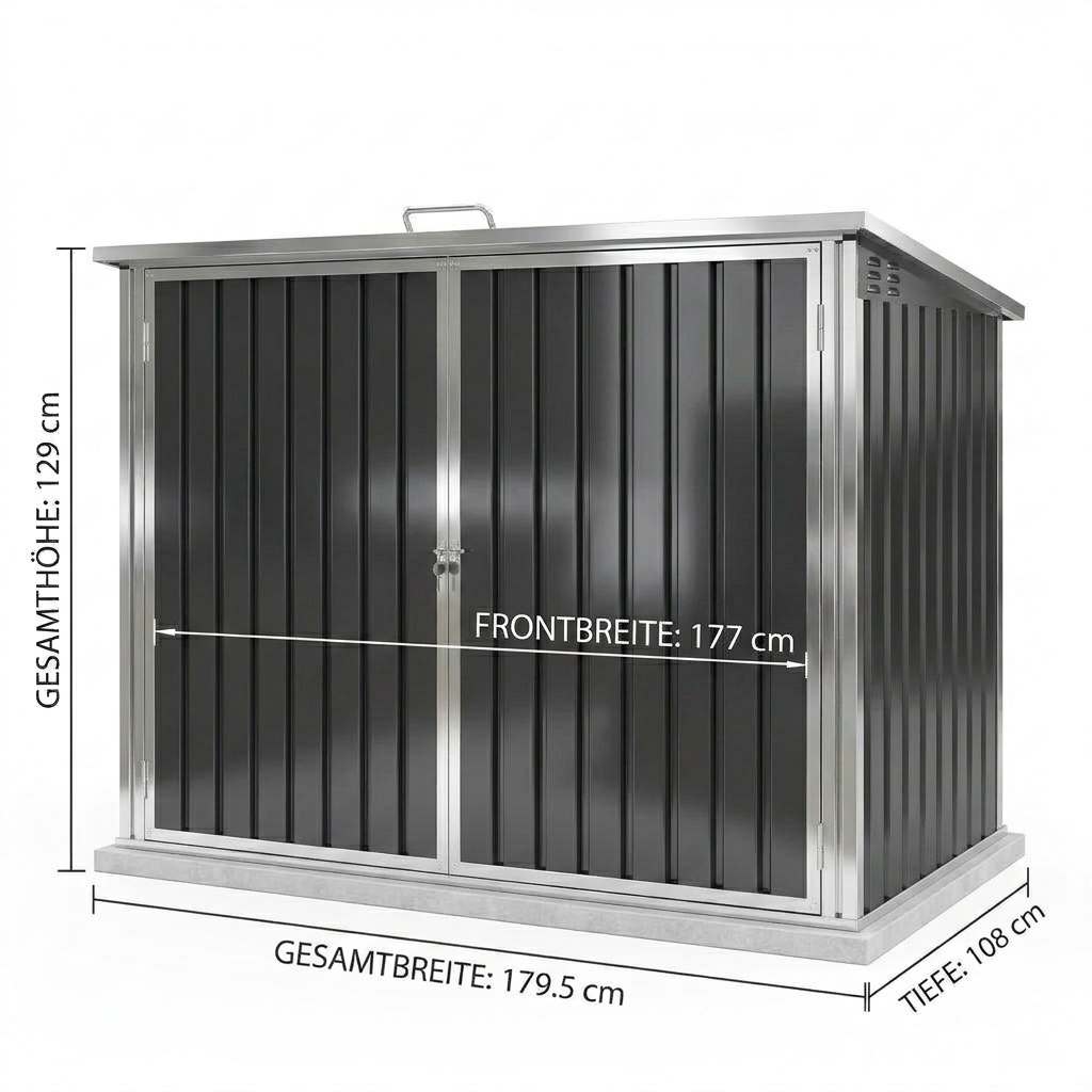 Althoff Mülltonnenbox DuoLine